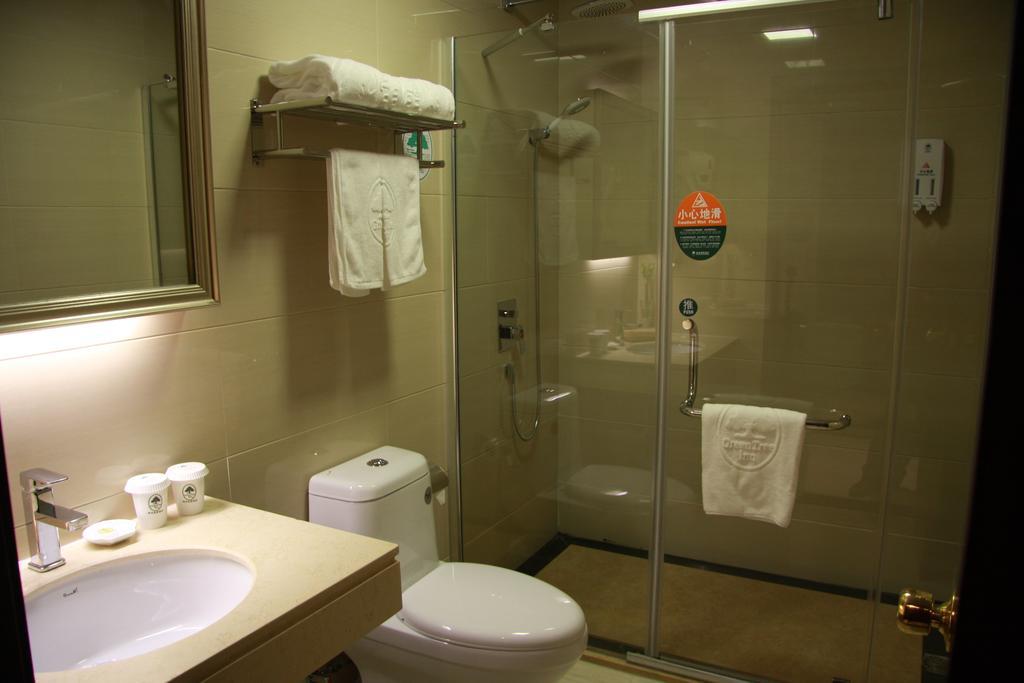 Greentree Inn Nanjing Shanxi Road Cloth City Business Hotel Exterior photo